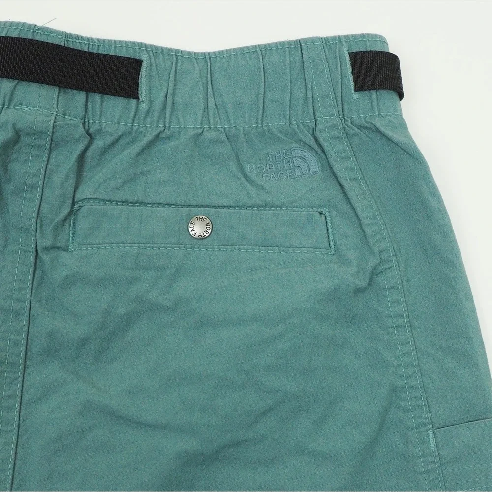 The North Face Ripstop Cargo Easy Shorts Mens Small Blue Stretch Outdoor Hiking